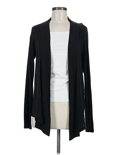 Pre-owned Splendid Cardigan Sweater In Black