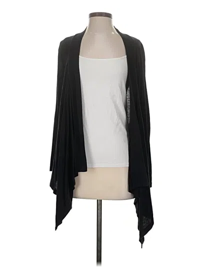 Pre-owned Splendid Cardigan Sweater In Black