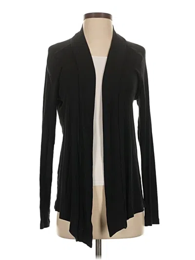 Pre-owned Splendid Cardigan Sweater In Black