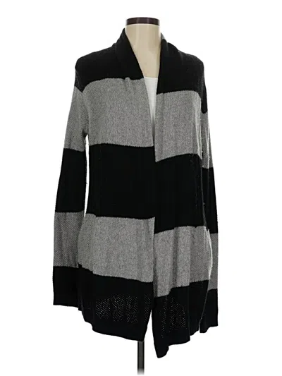 Pre-owned Splendid Cardigan Sweater In Black