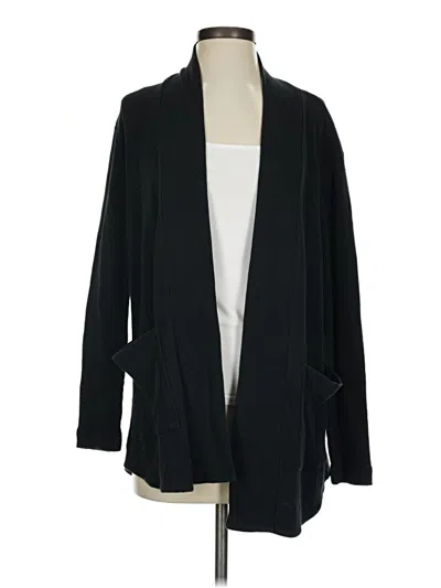 Pre-owned Splendid Cardigan Sweater In Black