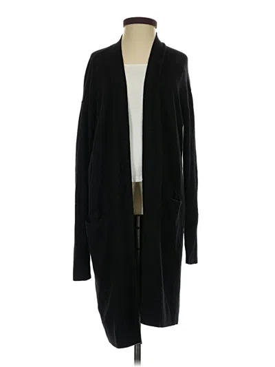Pre-owned Splendid Cardigan Sweater In Black