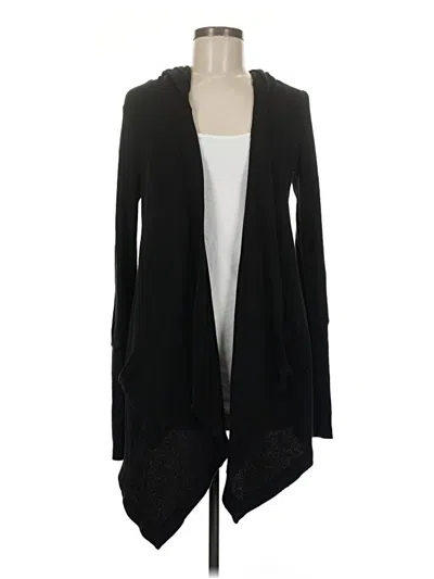 Pre-owned Splendid Cardigan Sweater In Black