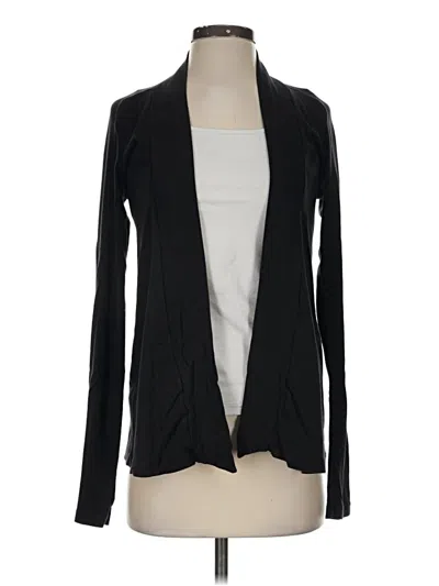 Pre-owned Splendid Cardigan Sweater In Black