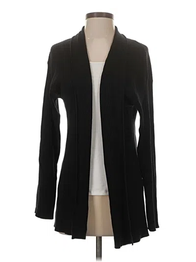 Pre-owned Splendid Cardigan Sweater In Black