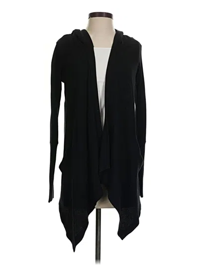 Pre-owned Splendid Cardigan Sweater In Black