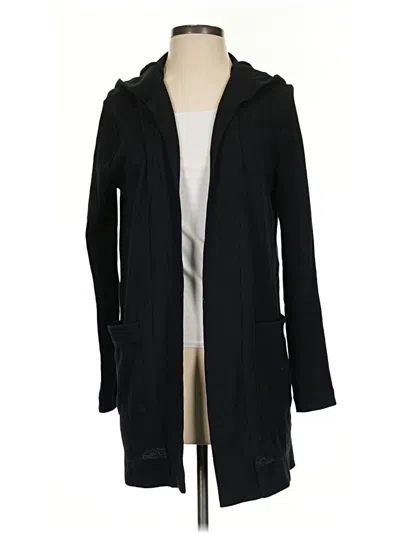 Pre-owned Splendid Cardigan Sweater In Black
