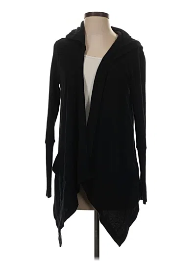 Pre-owned Splendid Cardigan Sweater In Black