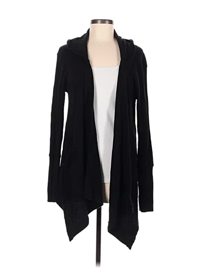 Pre-owned Splendid Cardigan Sweater In Black