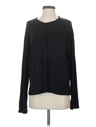 Pre-owned Splendid Cardigan Sweater In Black