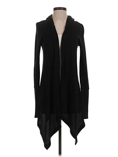 Pre-owned Splendid Cardigan Sweater In Black
