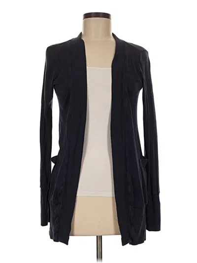 Pre-owned Splendid Cardigan Sweater In Black