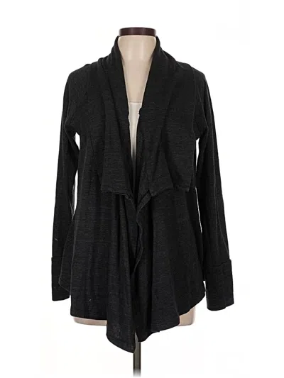 Pre-owned Splendid Cardigan Sweater In Black
