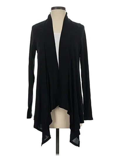 Pre-owned Splendid Cardigan Sweater In Black