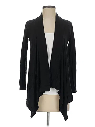 Pre-owned Splendid Cardigan Sweater In Black