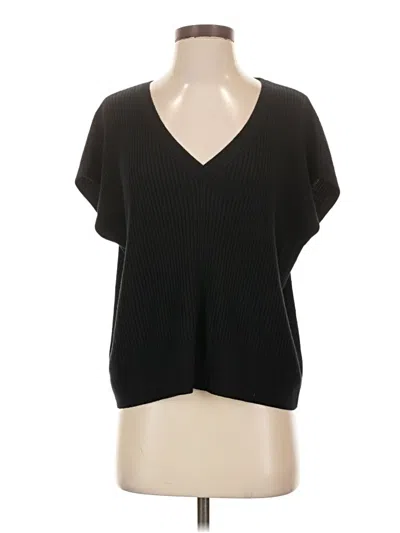 Pre-owned Splendid Cardigan Sweater In Black