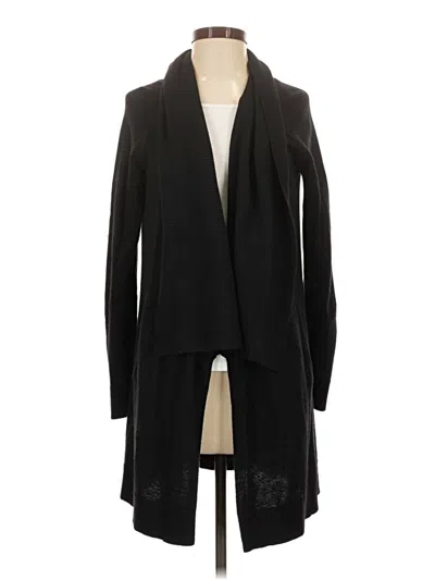 Pre-owned Splendid Cardigan Sweater In Black