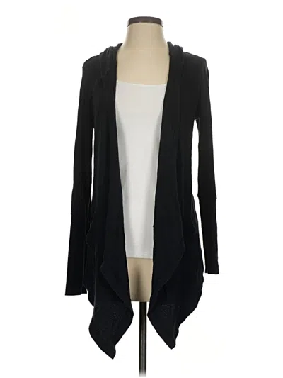 Pre-owned Splendid Cardigan Sweater In Black