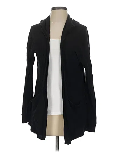 Pre-owned Splendid Cardigan Sweater In Black