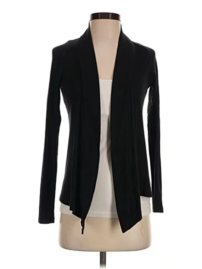 Pre-owned Splendid Cardigan Sweater In Black