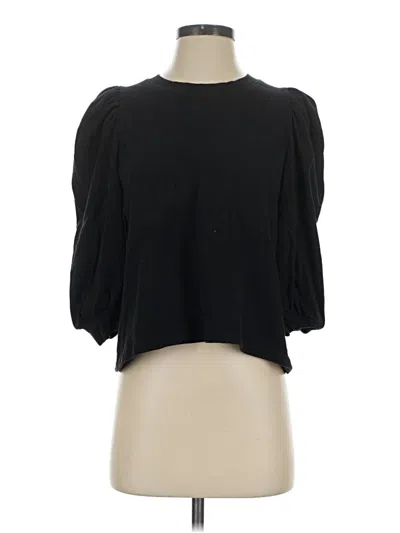 Pre-owned Splendid Cardigan Sweater In Black
