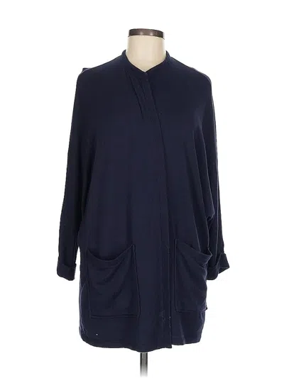 Pre-owned Splendid Cardigan Sweater In Blue