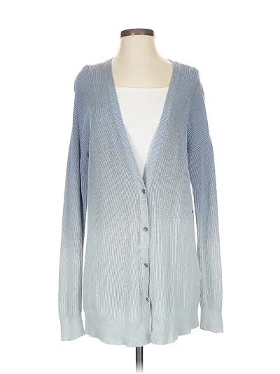 Pre-owned Splendid Cardigan Sweater In Blue