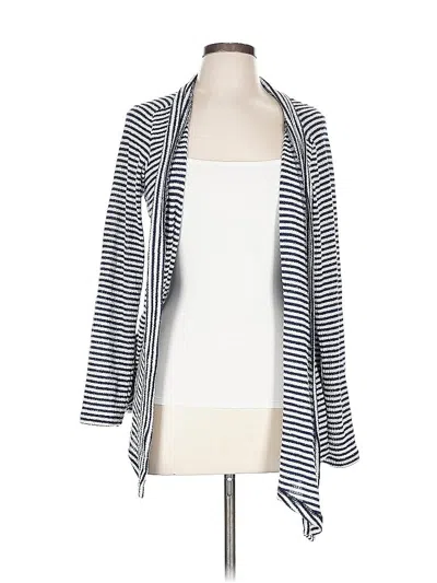 Pre-owned Splendid Cardigan Sweater In Blue