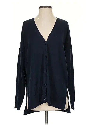 Pre-owned Splendid Cardigan Sweater In Blue