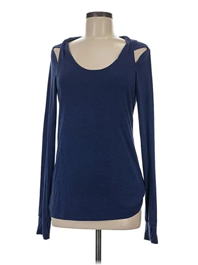 Pre-owned Splendid Cardigan Sweater In Blue