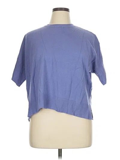 Pre-owned Splendid Cardigan Sweater In Blue