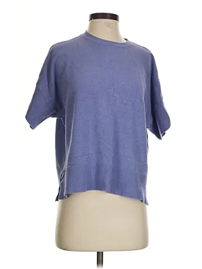 Pre-owned Splendid Cardigan Sweater In Blue