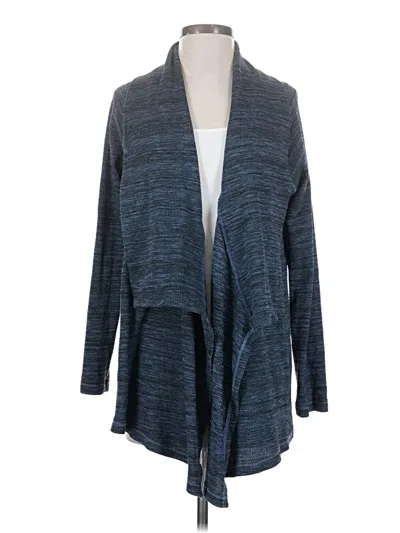 Pre-owned Splendid Cardigan Sweater In Blue