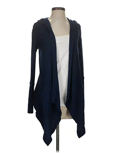 Pre-owned Splendid Cardigan Sweater In Blue