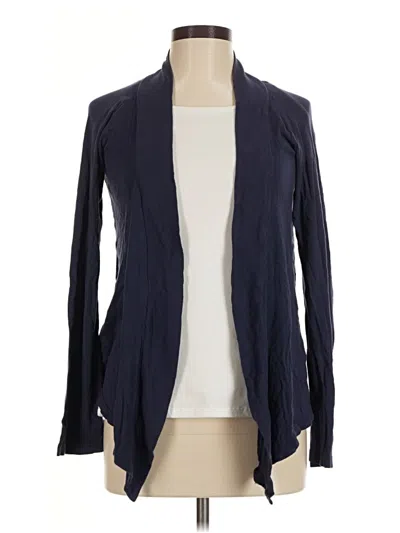 Pre-owned Splendid Cardigan Sweater In Blue