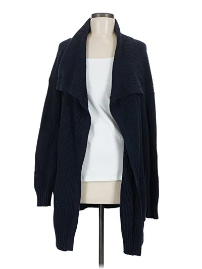 Pre-owned Splendid Cardigan Sweater In Blue