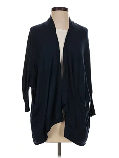 Pre-owned Splendid Cardigan Sweater In Blue