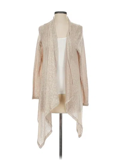 Pre-owned Splendid Cardigan Sweater In Brown