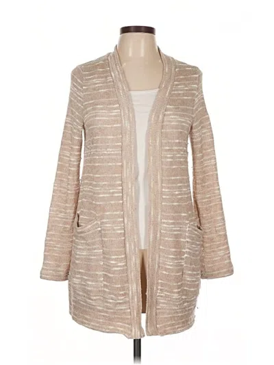 Pre-owned Splendid Cardigan Sweater In Brown