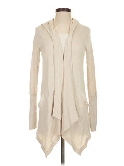 Pre-owned Splendid Cardigan Sweater In Brown