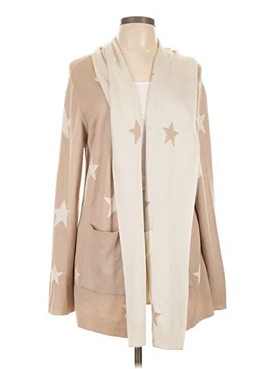 Pre-owned Splendid Cardigan Sweater In Brown