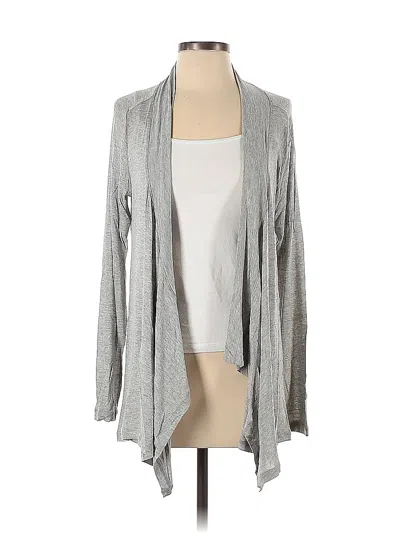 Pre-owned Splendid Cardigan Sweater In Gray