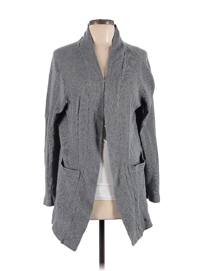 Pre-owned Splendid Cardigan Sweater In Gray