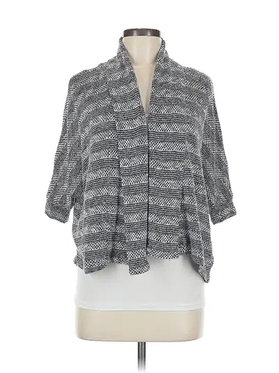 Pre-owned Splendid Cardigan Sweater In Gray