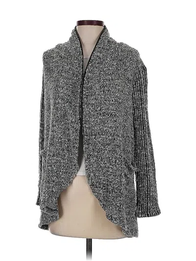 Pre-owned Splendid Cardigan Sweater In Gray