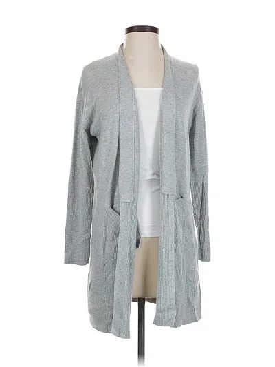 Pre-owned Splendid Cardigan Sweater In Gray