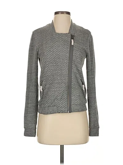 Pre-owned Splendid Cardigan Sweater In Gray