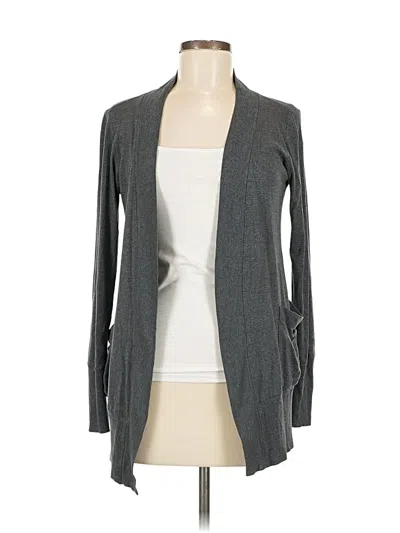Pre-owned Splendid Cardigan Sweater In Gray