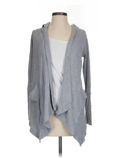 Pre-owned Splendid Cardigan Sweater In Gray