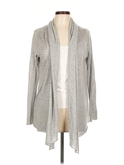 Pre-owned Splendid Cardigan Sweater In Gray